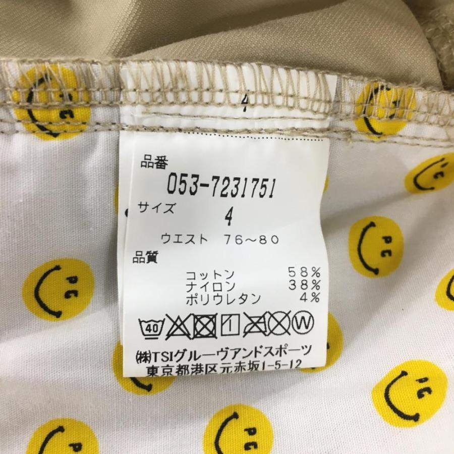 PEARLY GATES パーリーゲイツ パンツ ベージュ ニコちゃん PEARLY GATES パーリーゲイツ パンツ ベージュ ニコちゃん
