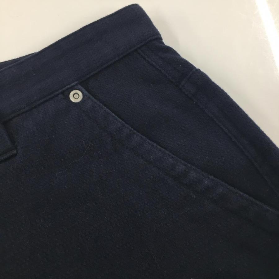 美品】ジャックバニー パンツ ネイビー 裏微起毛 無地 メンズ 5(L