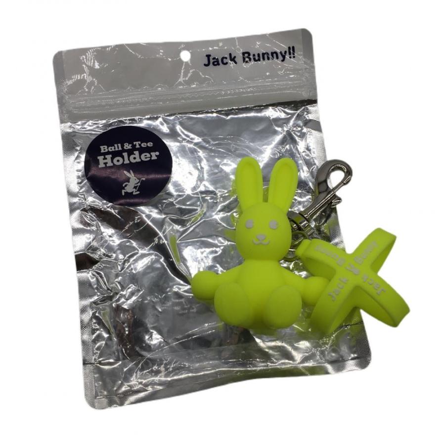 新品】ジャックバニー ボールホルダー 蛍光イエロー FRゴルフ Jack 