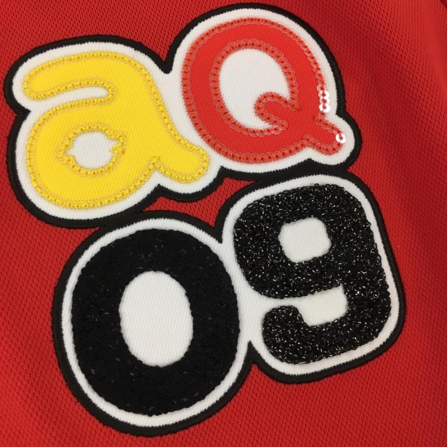 新品・未使用 定価39600円アルチビオ サイズ36 アルチビオ 襟付きTシャツ レッド 襟・袖口ボーダー 立体ロゴ