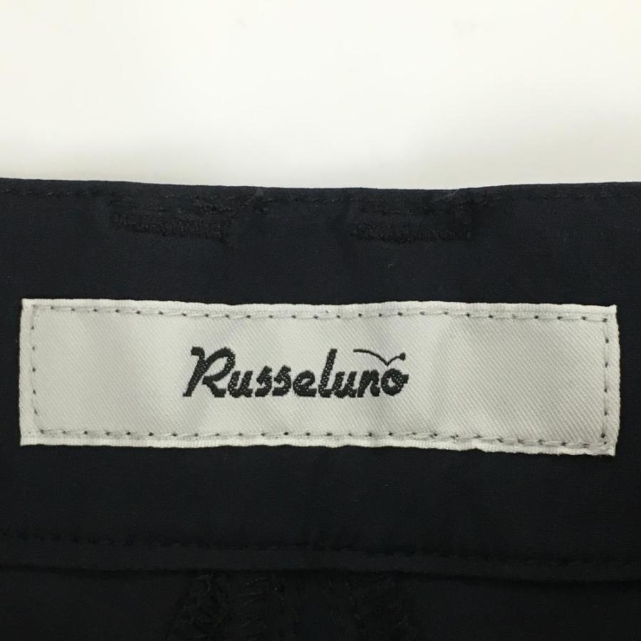 Russeluno ラッセルノ パンツ 黒 サイドメッシュ ルチャマスク Russeluno ラッセルノ パンツ 黒 サイドメッシュ ルチャマスク