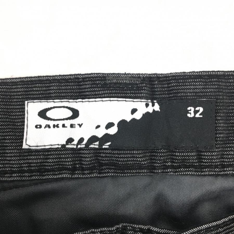 OAKLEY（オークリー） コーデュロイパンツ 黒 ストレッチ ティー装着可