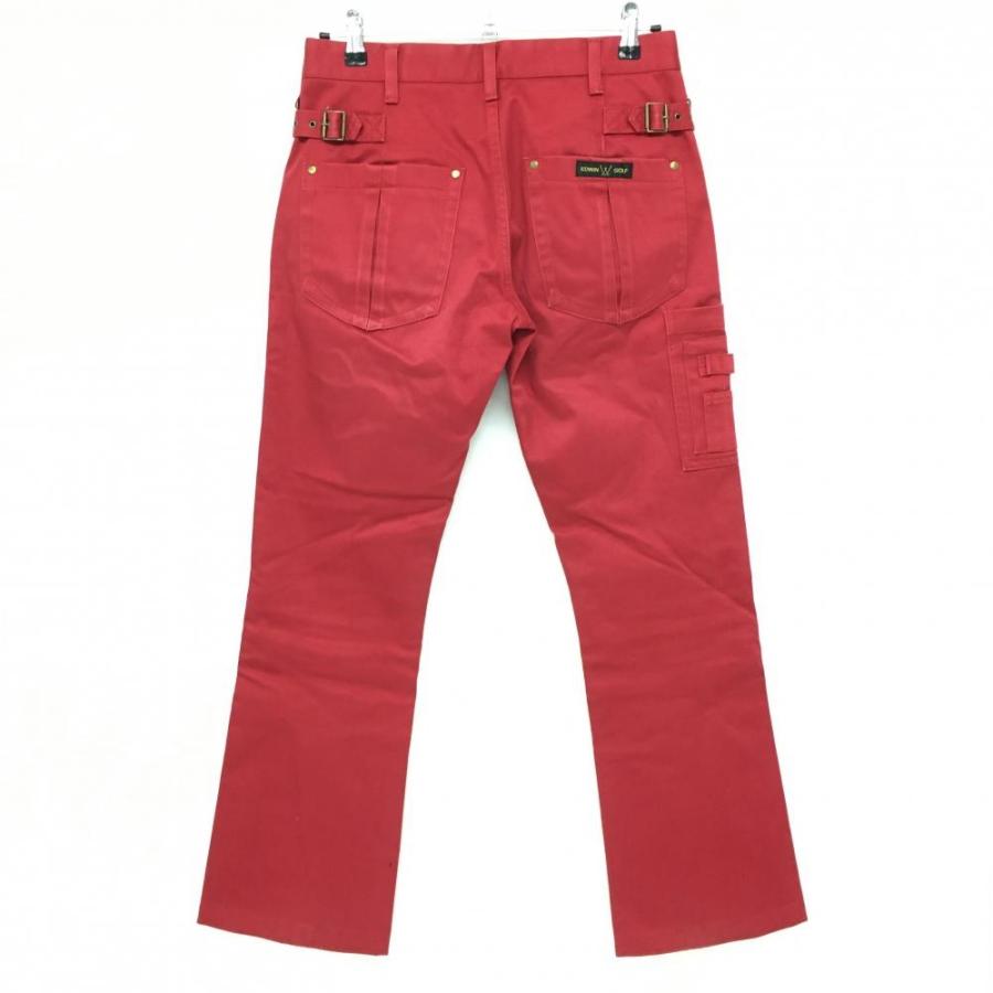 EDWIN（エドウィン） パンツ レッド 複数ポケット ストレッチ メンズ S