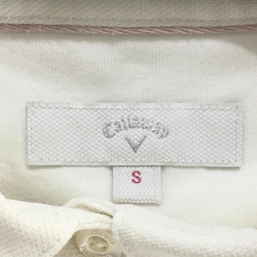 Callaway（キャロウェイ） 【超美品】キャロウェイ 半袖ポロシャツ 白