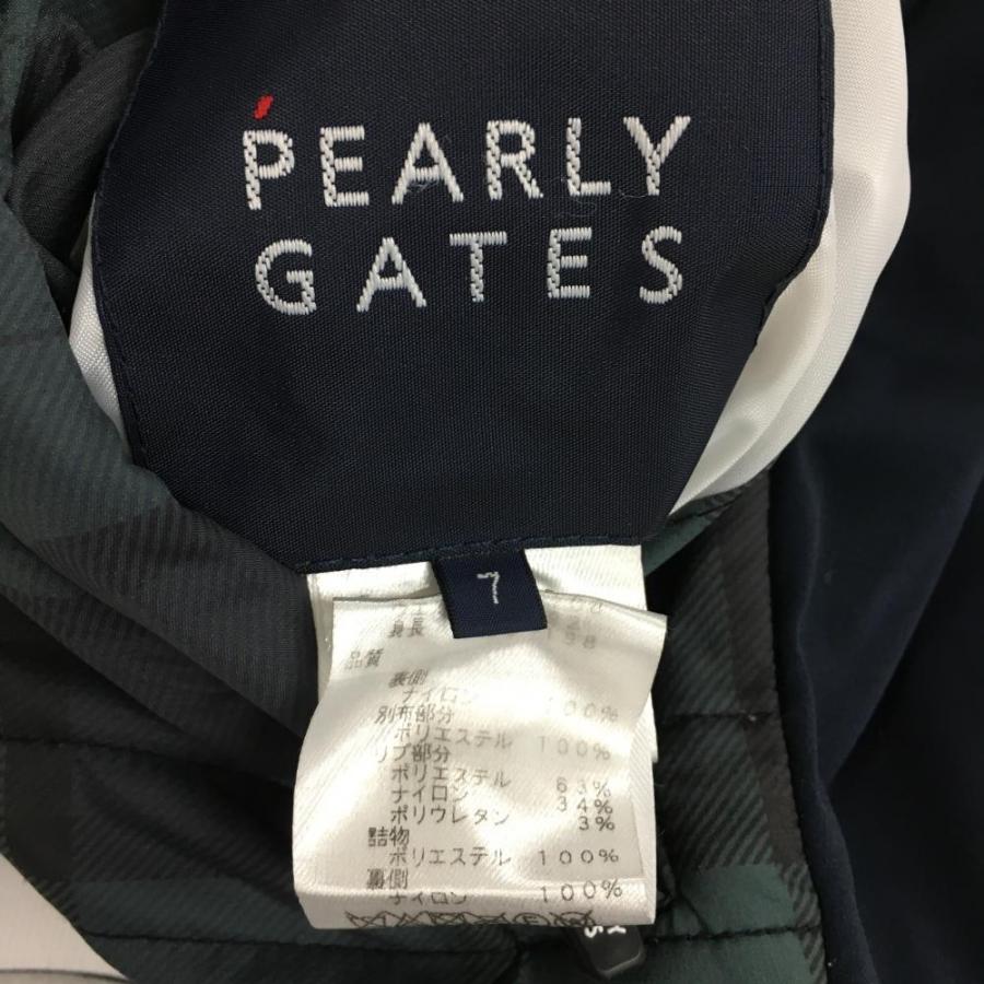 PEARLY GATES パーリーゲイツ 中綿リバーシブルジャケット グリーン 