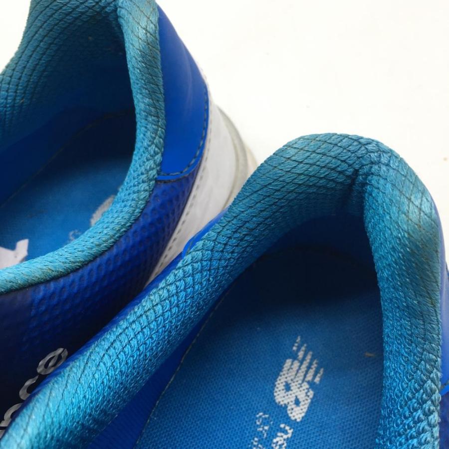 美品 New Balance Fantom Fit ブルー シューズ 26センチ New Balance（ニューバランス） ゴルフシューズ ブルー×白 ボア