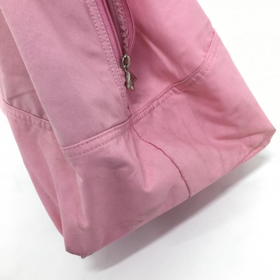 PEARLY GATES（パーリーゲイツ） ボストンバッグ ピンク×黒 内ポケット