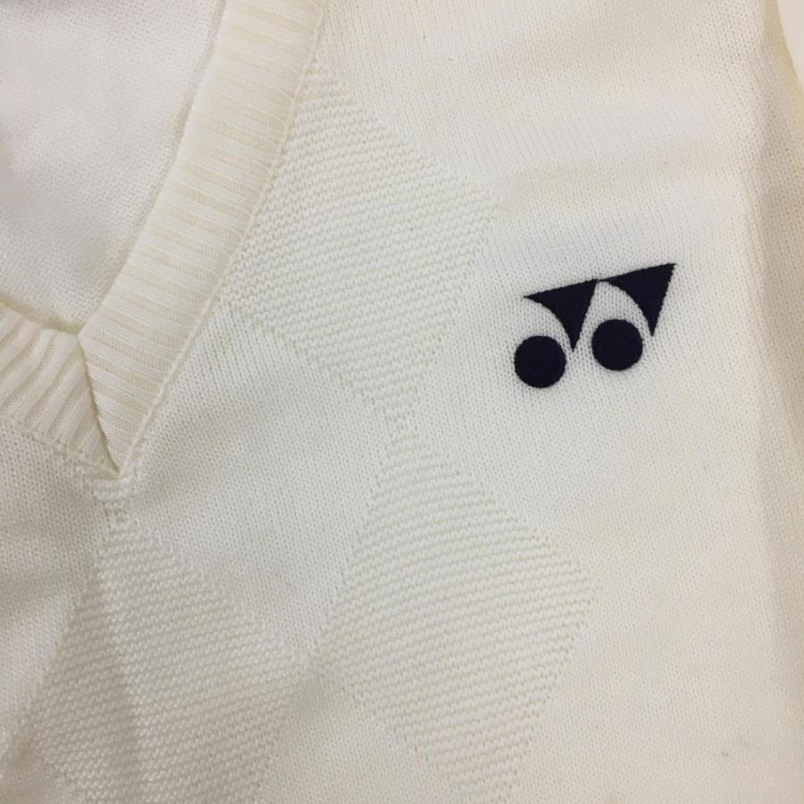 YONEX（ヨネックス） 【美品】ヨネックス セーター 白 ニット Vネック