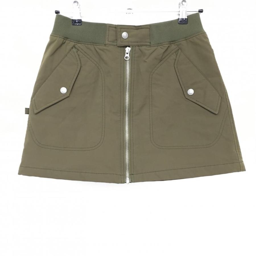 JACK BUNNY ジャックバニー ボア 豊潤 ジップスカート カーキ系 JACK BUNNY ジャックバニー ボア 豊潤 ジップスカート カーキ系