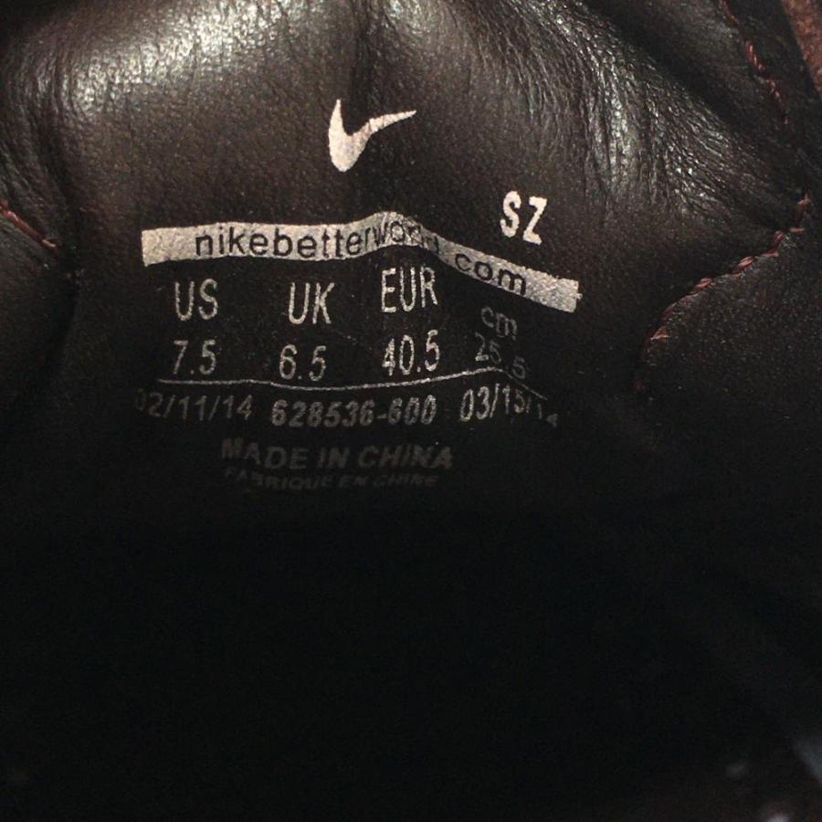 新品】ナイキ ゴルフシューズ ブラウン 628536-600 ルナ クレイトン