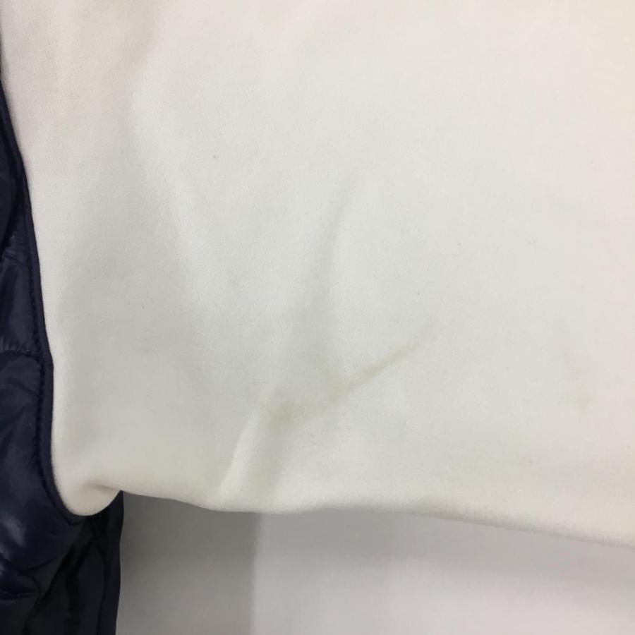 美品】マークアンドロナ 中綿スニード ネイビー×袖 星柄・スカル