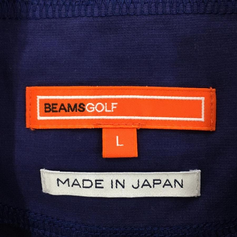 BEAMS（ビームス） ビームスゴルフ 長袖ハイネックシャツ ネイビー
