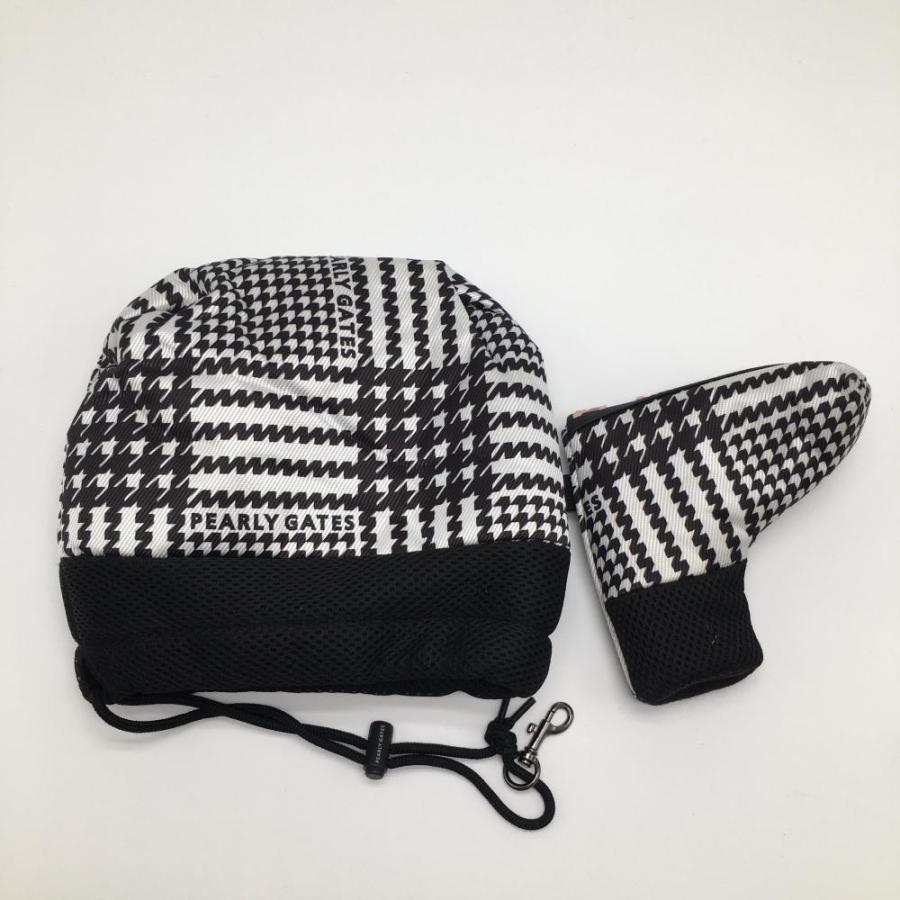 美品】パーリーゲイツ ヘッドカバー2点セット(アイアン パター 美品】パーリーゲイツ ヘッドカバー2点セット(アイアン パター