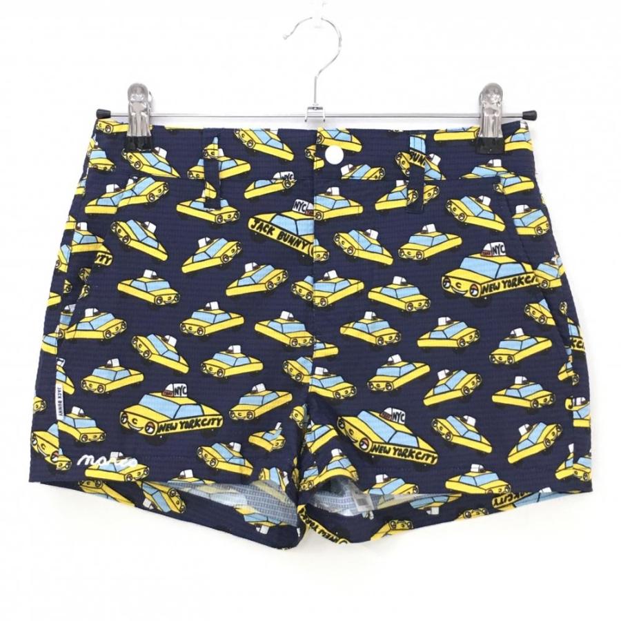 Jack Bunny!! ジャックバニー ショートパンツ ネイビー×イエロー Jack Bunny!! ジャックバニー ショートパンツ ネイビー×イエロー