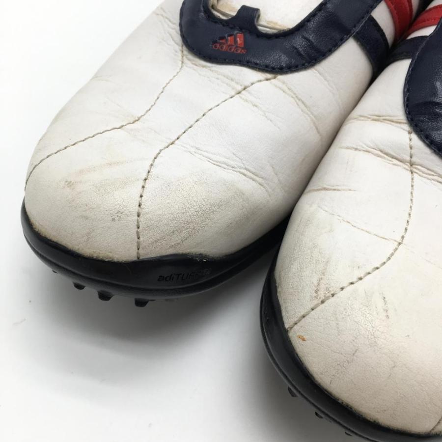 adidas（アディダス） ゴルフシューズ 白×ネイビー Q44805 DriverBOA 