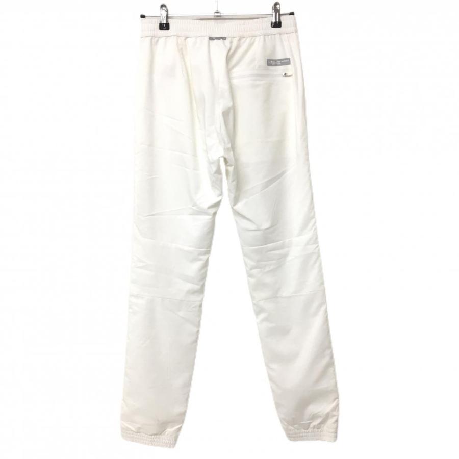 マスターバニー ジョガーパンツ 白 裏地・サイド一部メッシュ ウエスト  