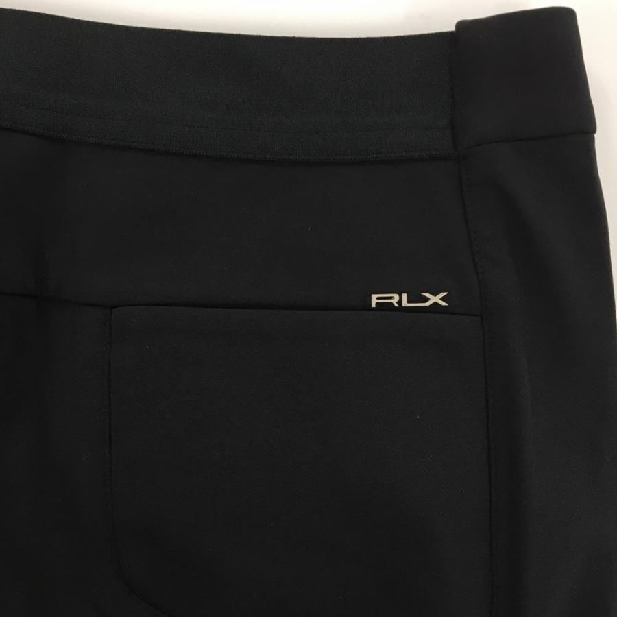 新品】RLX ラルフローレン ストレッチパンツ 黒 後ろウエスト 新品】RLX ラルフローレン ストレッチパンツ 黒 後ろウエスト