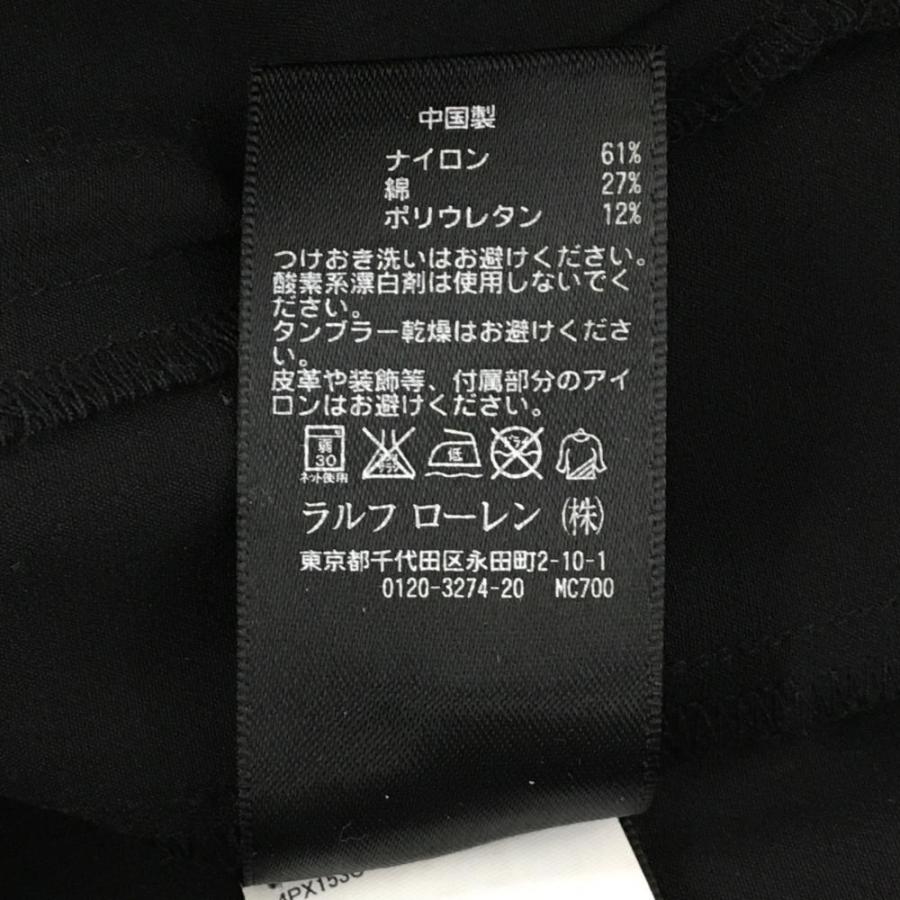 新品】RLX ラルフローレン ストレッチパンツ 黒 後ろウエスト 新品】RLX ラルフローレン ストレッチパンツ 黒 後ろウエスト