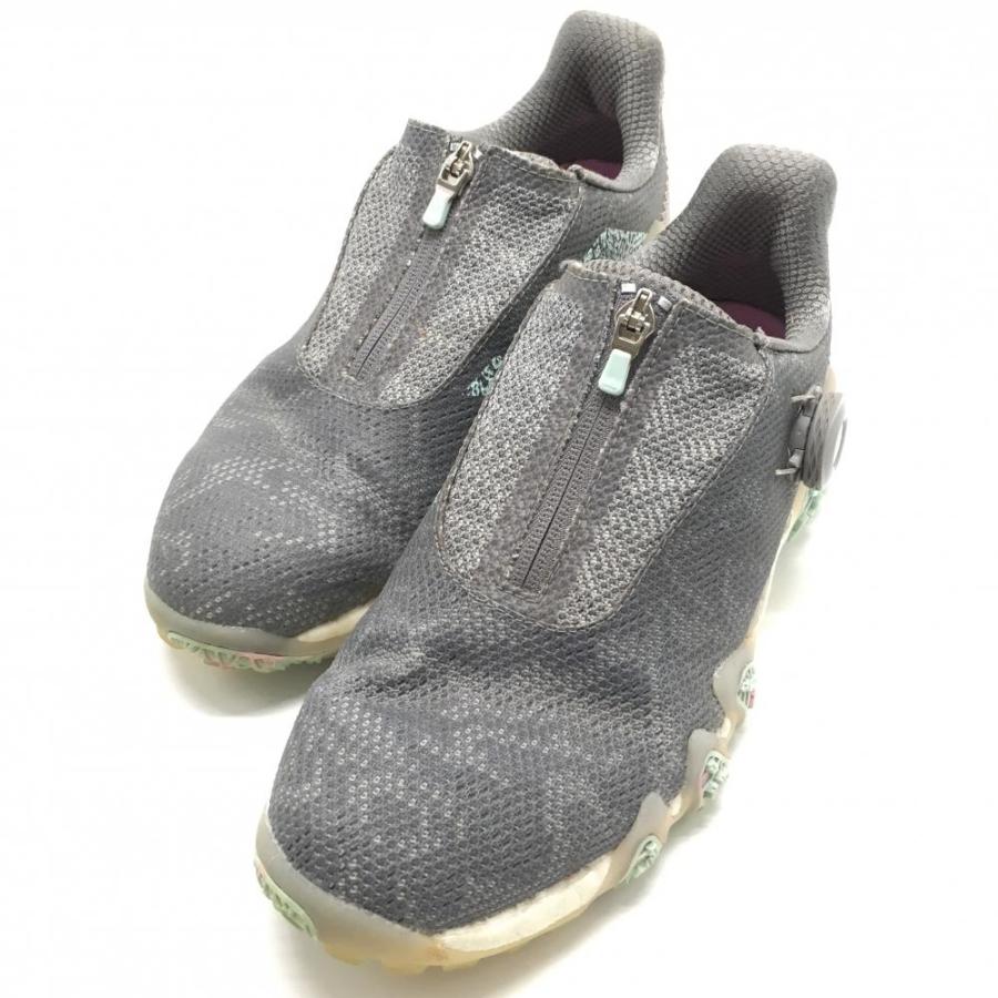 adidas GX3943 ゴルフシューズ adidas（アディダス） ゴルフシューズ グレー×ピンク GX3943 コード