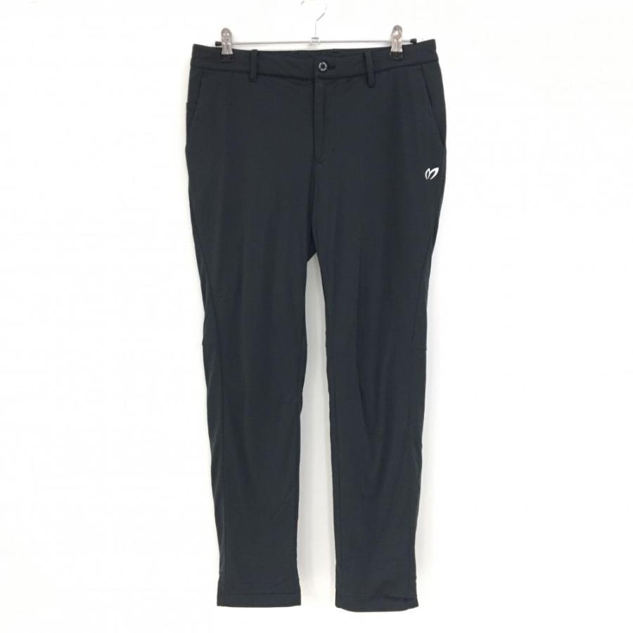 マスターバニー パンツ 黒 裏地メッシュ 無地 ロゴプリント メンズ 4(M