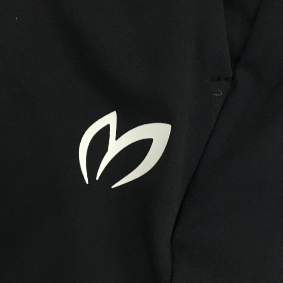 マスターバニー パンツ 黒 裏地メッシュ 無地 ロゴプリント メンズ 4(M