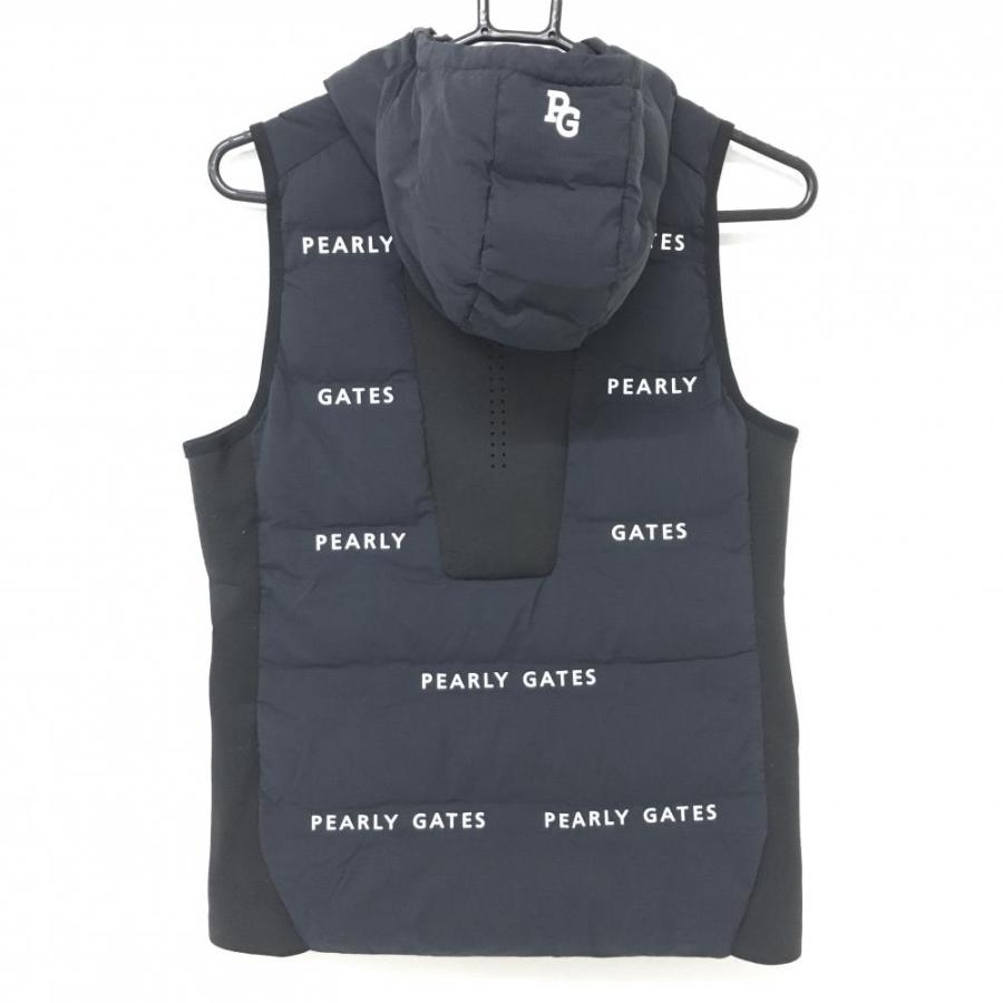 パーリーゲイツ　レディースベスト パーリーゲイツ PG バックロゴVネックニットベスト レディース