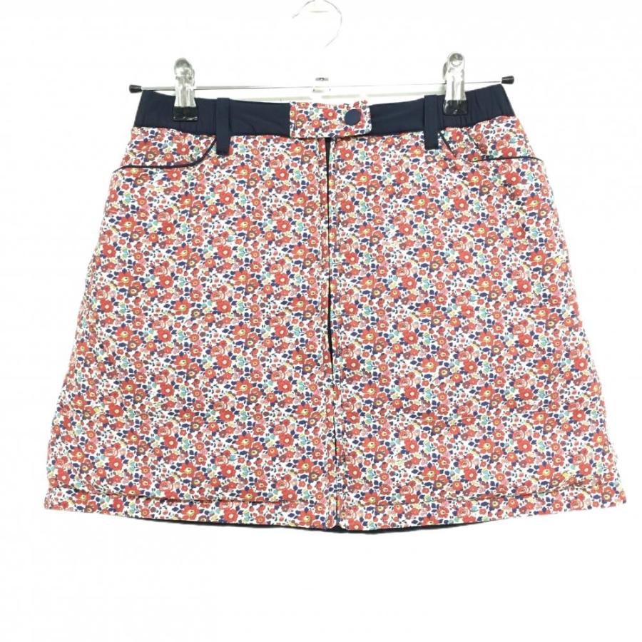 超美品】マンシングウェア リバーシブルダウンスカート レッド