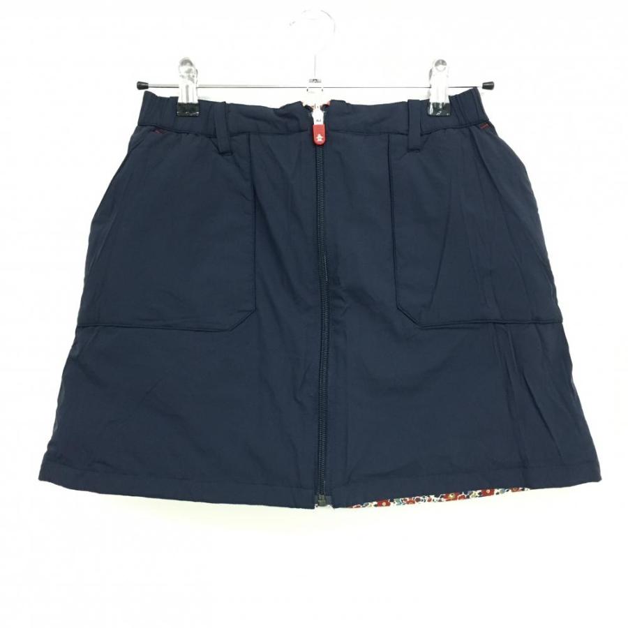 超美品】マンシングウェア リバーシブルダウンスカート レッド