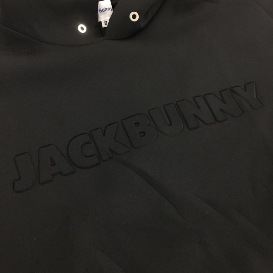 超美品】ジャックバニー パーカー 黒 立体ロゴ ダンボールニット 超美品】ジャックバニー パーカー 黒 立体ロゴ ダンボールニット