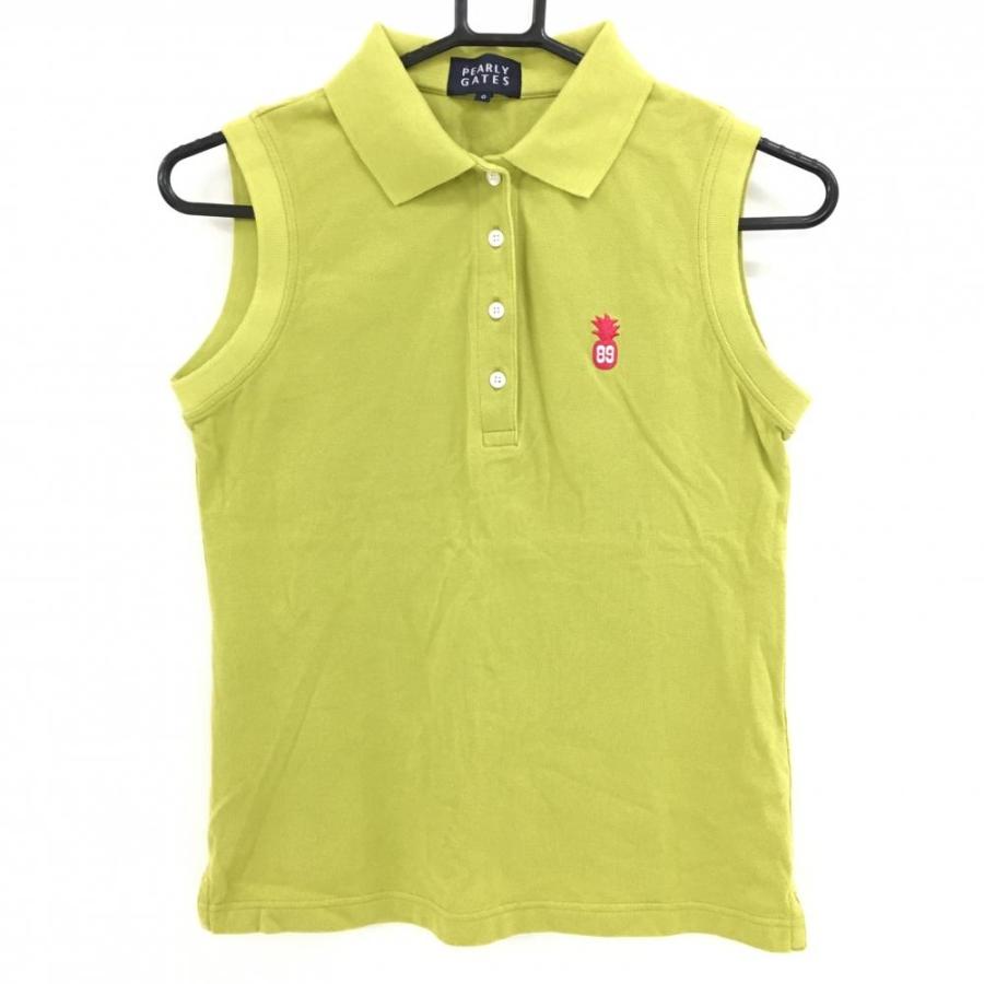 パーリーゲイツ ノースリーブポロシャツ 美品 美品Aランク！】パーリー