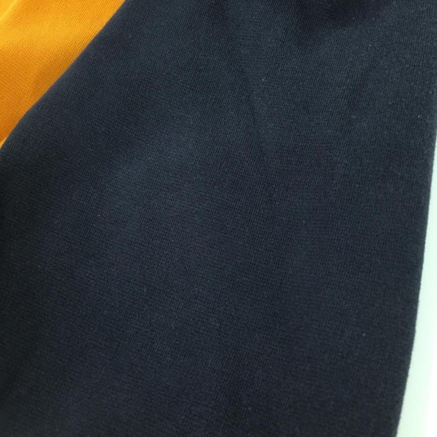 ルコック 半袖ハイネックシャツ オレンジ×ネイビー 胸元ロゴ ハーフジップ  メンズ LL ゴルフウェア le coq sportif｜reonard｜08