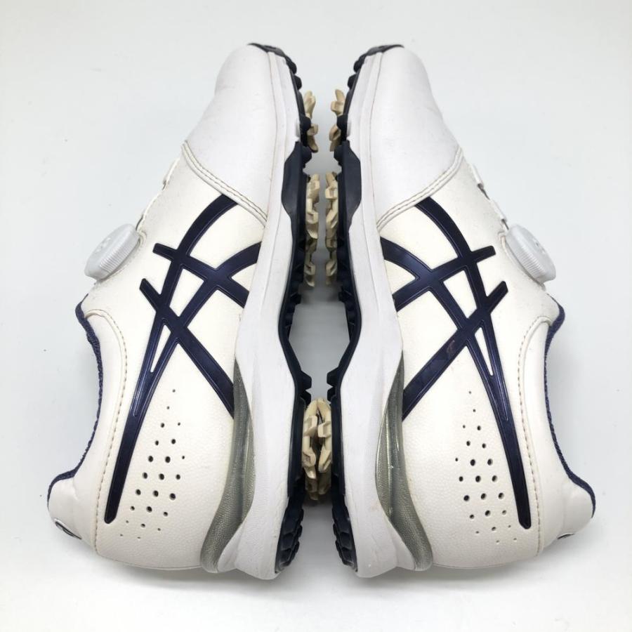 ASICS（アシックス） ゴルフシューズ 白×ネイビー TGN917 ゲルエース