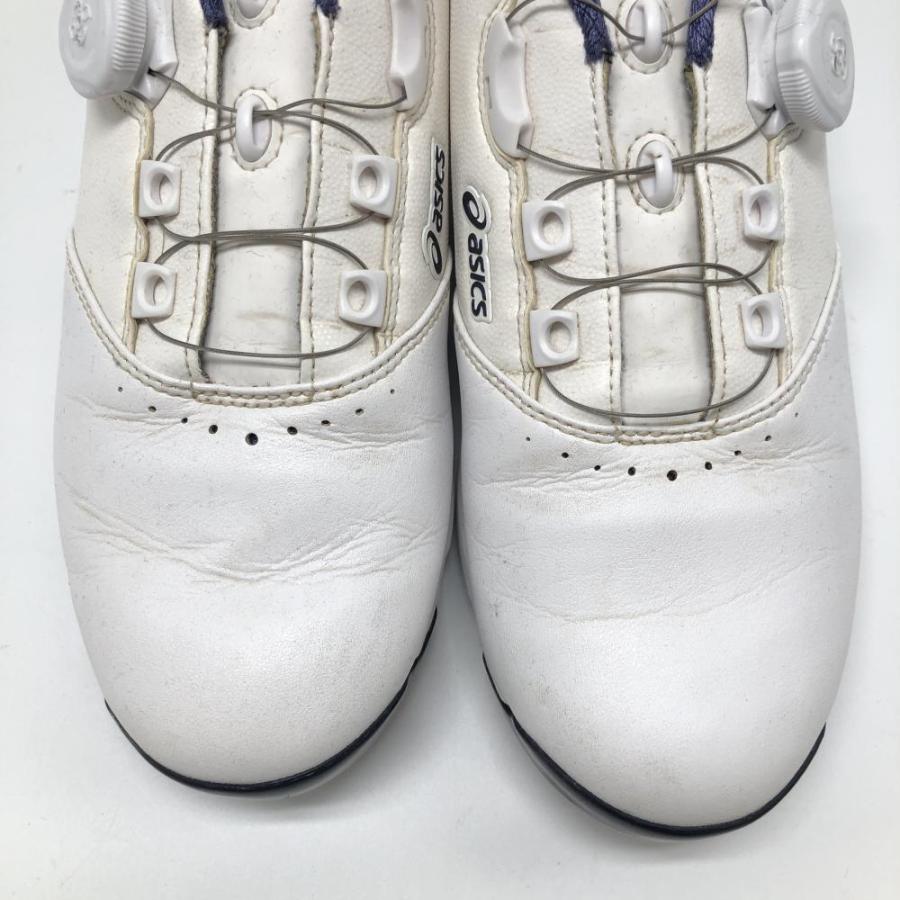 ASICS（アシックス） ゴルフシューズ 白×ネイビー TGN917 ゲルエース