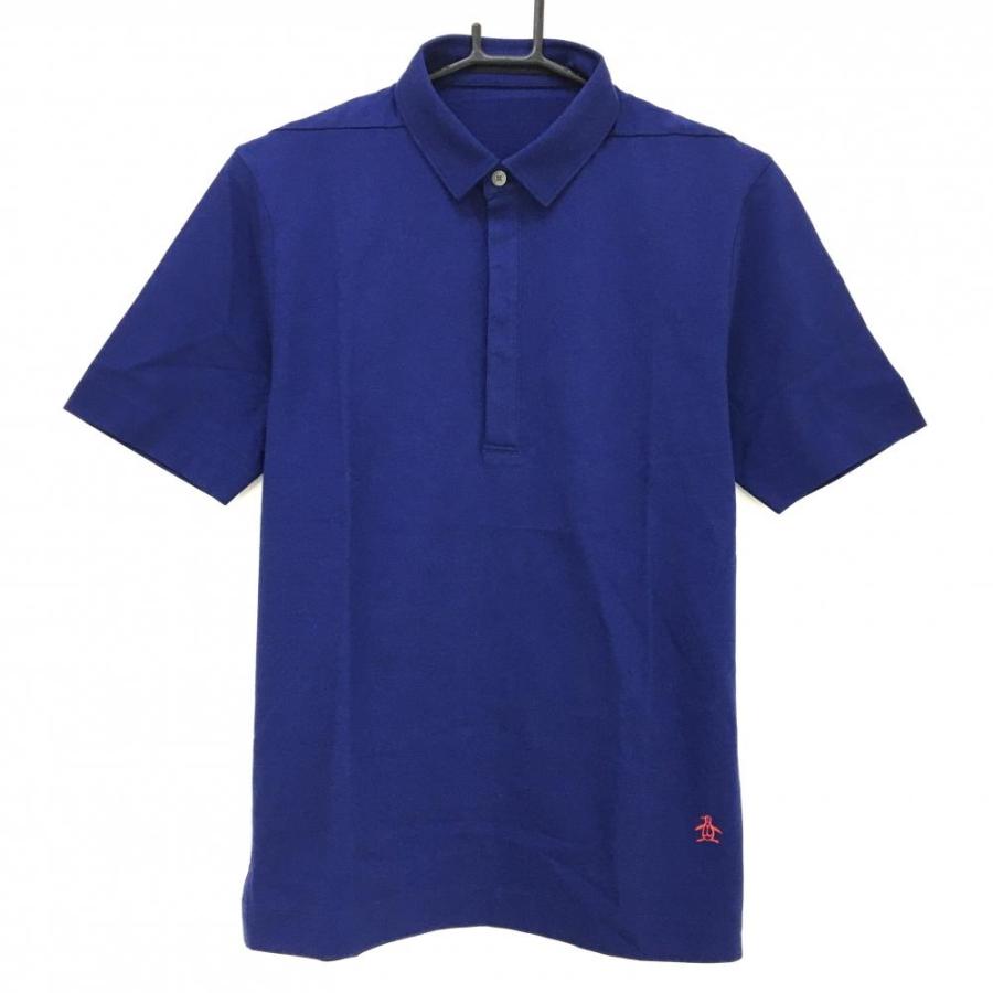 新品タグ付き　MUNSINGWEAR 機能満載　上品な　ポロシャツ　濃いパープル 新品タグ付き MUNSINGWEAR 機能満載 上品な ポロシャツ 濃いパープル