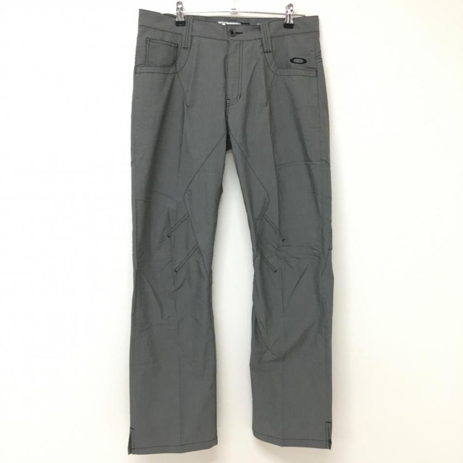 OAKLEY（オークリー） 【新品】オークリー パンツ グレー ヘリンボーン
