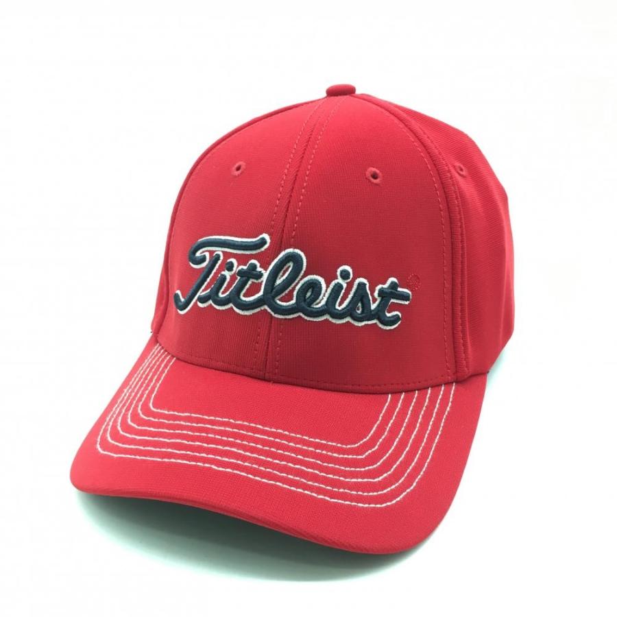 Titleist タイトリスト キャップ レッド×ネイビー GENUINE Titleist タイトリスト キャップ レッド×ネイビー GENUINE