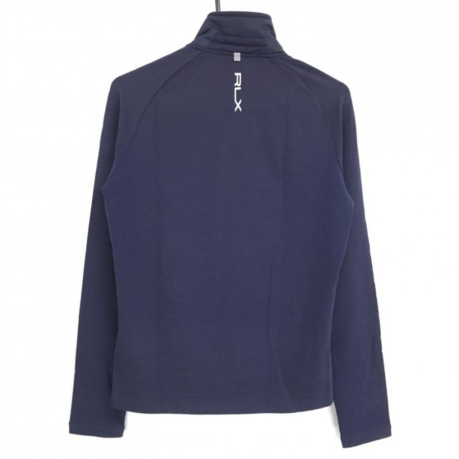 RLXラルフローレン 切替中綿ジャケット ネイビー 前身頃中綿