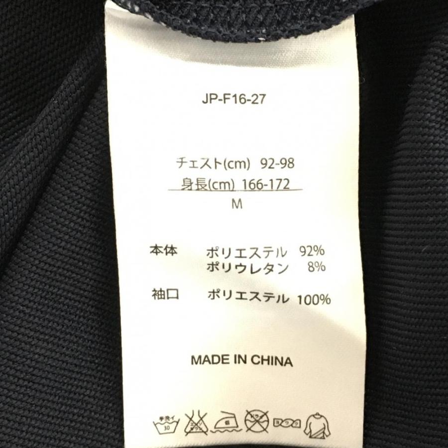 【美品】フットジョイ 長袖ハイネックシャツ ダークネイビー×白 ペイズリー柄調 メンズ M ゴルフウェア FootJoy｜reonard｜04