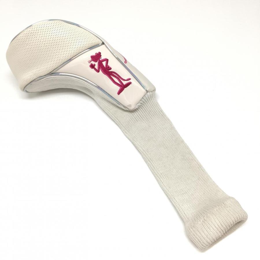 ピンクパンサー ヘッドカバー ライトグレー DR ドライバーゴルフ