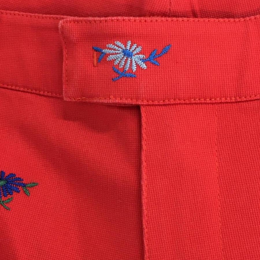 MASTER BUNNY EDITION マスターバニー パンツ レッド×ブルー 花