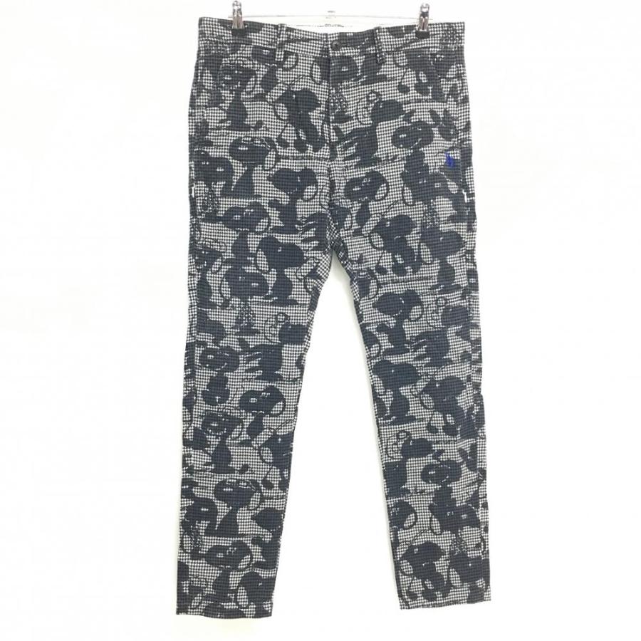 PEARLY GATES SNOOPY Peanuts ストレッチロングパンツ