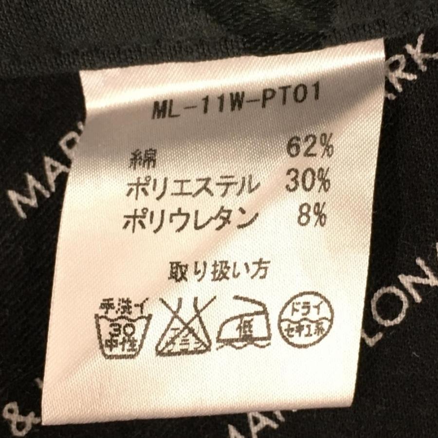 マークアンドロナ パンツ グレー 地模様 カモフラ スカル メンズ M