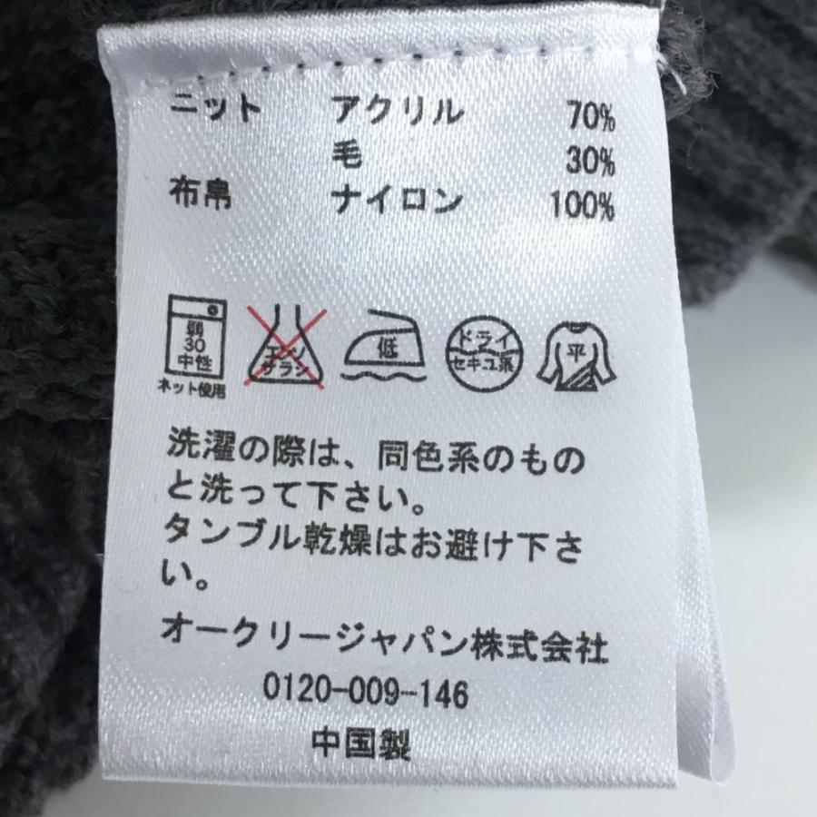 OAKLEY（オークリー） 【新品】オークリー ニットベスト グレー 肩異