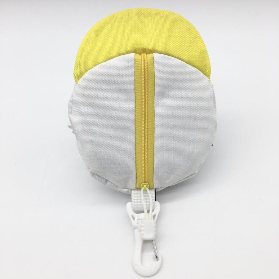 ニューバランス　ゴルフ　ボールケース　 イエロー　新品　プレゼント 超美品】ニューバランスゴルフ ボールケース 白×イエロー キャップ型