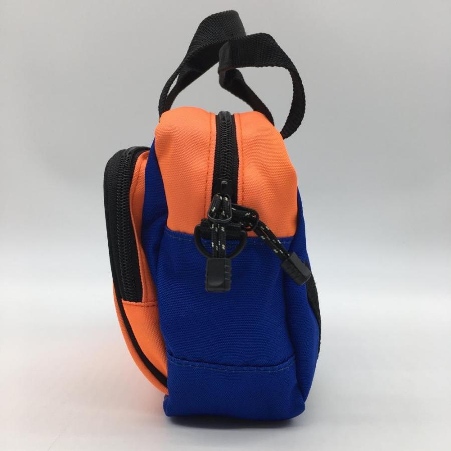 超美品】ニューバランスゴルフ カートバッグ オレンジ×ブルー