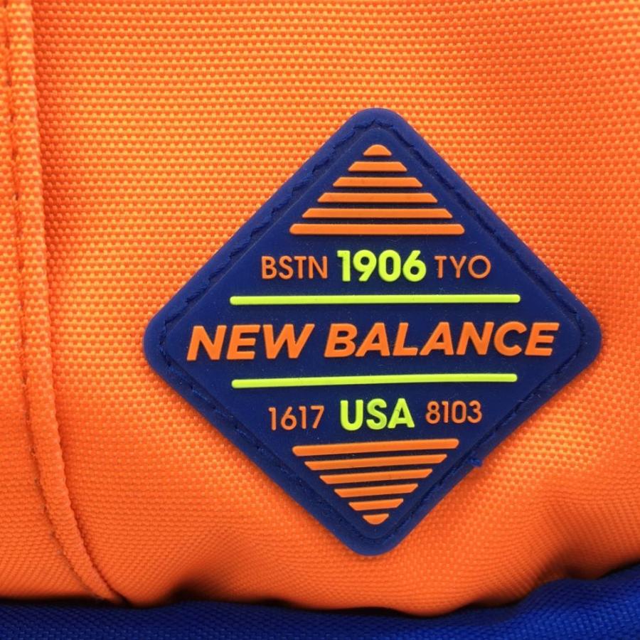 new balance ゴルフバッグ 黒とオレンジ 超美品】ニューバランスゴルフ カートバッグ オレンジ×ブルー