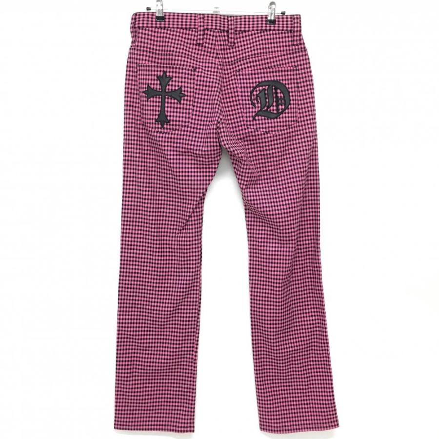 ダンスウィズドラゴン　パンツ　ピンク Dance With Dragon ダンスウィズドラゴン パンツ ピンク×黒