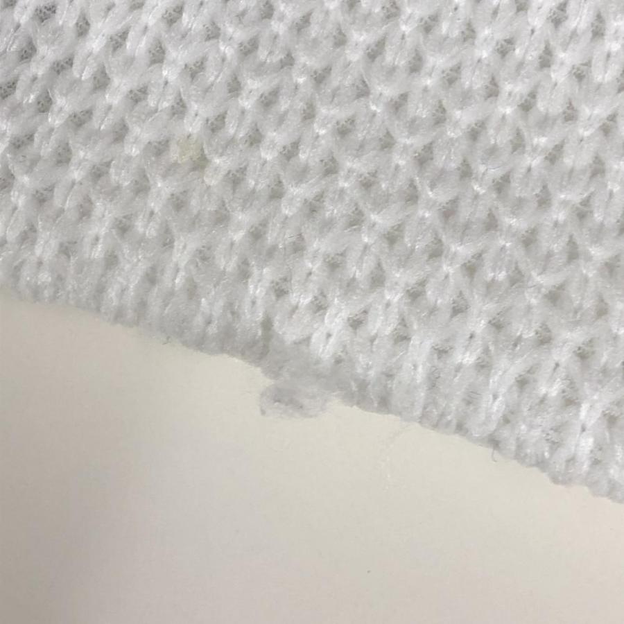 アルチビオ 切替ジャケット 白×グレー ニット×ダンボールニット アルチビオ 切替ジャケット 白×グレー ニット×ダンボールニット
