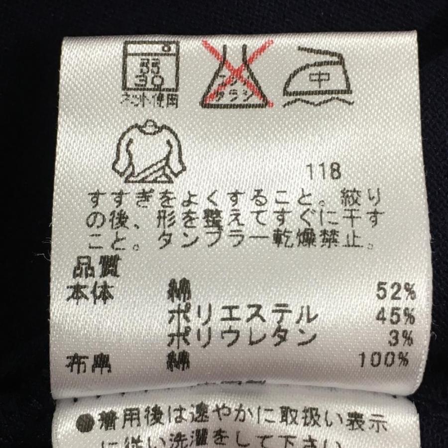 23区GOLF 23区ゴルフ 長袖ポロシャツ ピンク×ネイビー 重ね着風