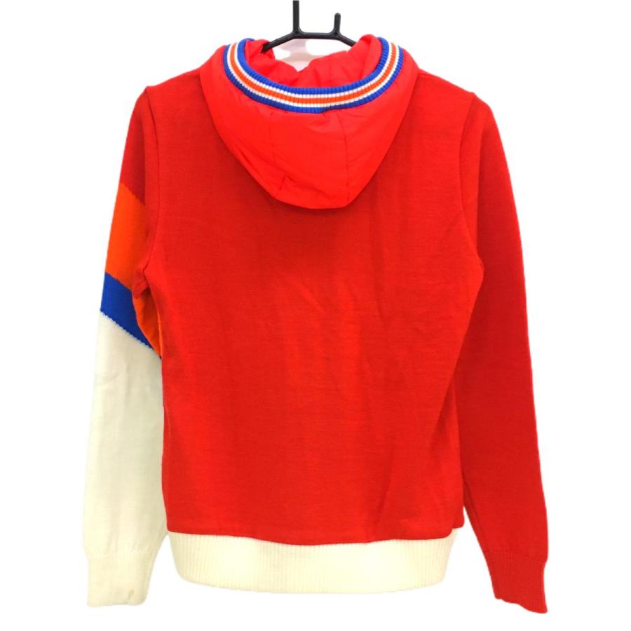 マンシングウェア ブルーホワイトオレンジ アウター 美品 サイズL